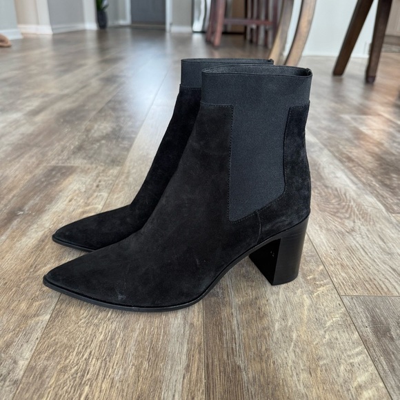 NWOT! Rag & Bone Brynn Pointy Toe Block Heel Boot - Suede - Picture 10 of 12